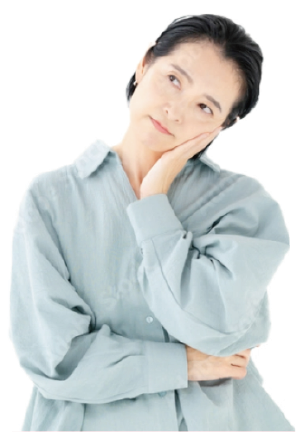 心配そうな女性