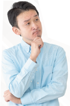 悩む男性